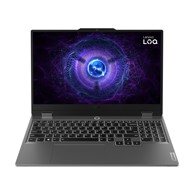 LENOVO Laptop LOQ 15IAX9 / Core i5 12450HX, 16 GB, 512 GB SSD, nVidia GeForce RTX 3050, 15.6" FHD, bez OS, sivi